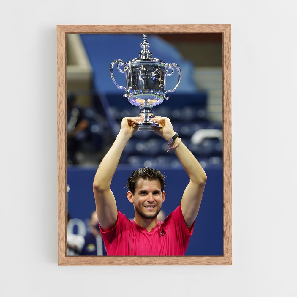 Poster Victoire Thiem – affiche Tennis (vue 4)